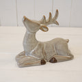 Sitting Fawn Brown Reindeer Ornament
