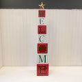 Metal Stacking Welcome Sign