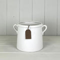 White "For You" Vase